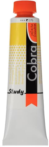 Cobra Study Oil Colour Tube 40 ml Primary Yellow 275