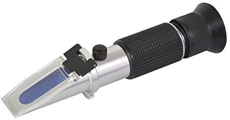 Refraktometer Wein Winzer Alkohol Zucker Gehalt Brix: 0-40% Alkohol: 0-25% Zuckeranteils & möglichen Alkoholgehaltes ATC Bedienungsanleitung in Deutsch