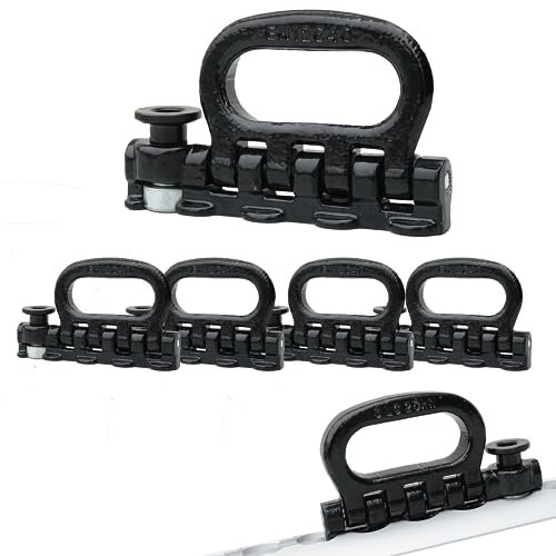 4 X quattro volte Fitting endbeschlag endfitting F. airlin Schiene 4000 Dan, pieghevole