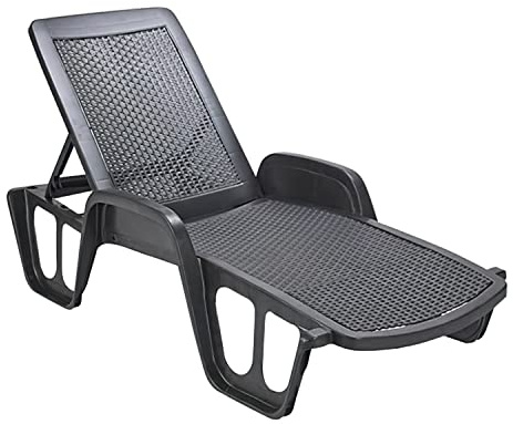 Hdcasa - Lettini Resina Rattan Pool