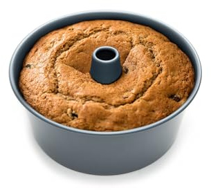 Fox Run Non-Stick Angel Food Cake Pan With Removable Bottom, 10 x 10 x 4.5 Inch Tube Cake Pan