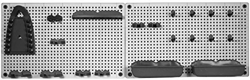 KETER Werkzeug Organizer, Werkzeuglochwand, 50 x 7 x 31 cm