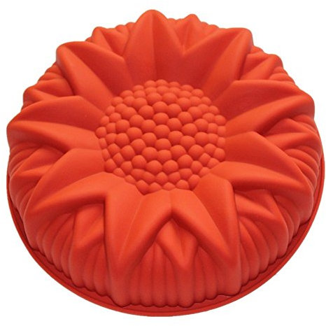 Allforhome Molde de silicona para tartas de cumpleaños, pan y pizza, 23 cm