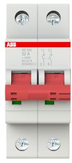 ABB SD202/32 INTERRUTTORE-SEZIONATORE 2P 32A