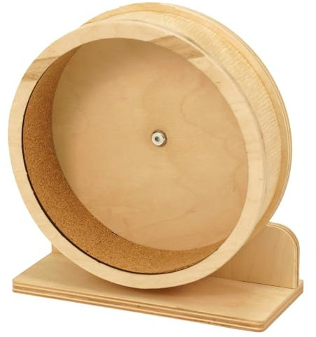 PETGARD Nagerlaufrad Laufrad aus Holz Jogger Medium 22 cm z.B. Chinchillas, Degus usw.