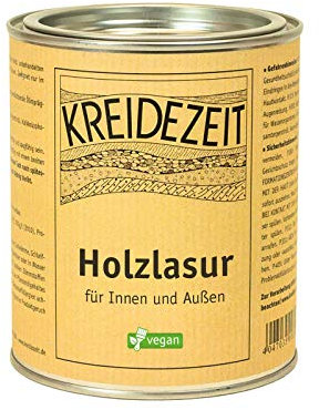 Holzlasur für Innen und außen 0,75 l farbig (Eiche antik)