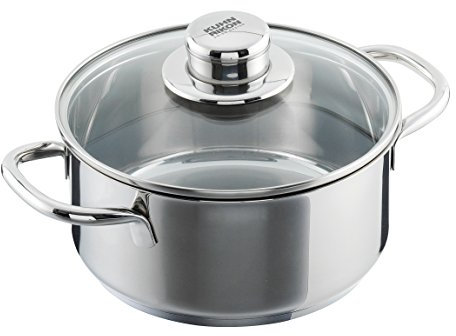 Kuhn Rikon - Olla de cocina (2,6 L/20 cm, acero inoxidable, 28 x 22 x 12 cm)