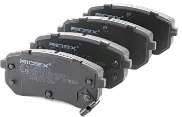 RIDEX 402B0113 Set d'assale Kit pastiglie freni Posteriore Compatibilità con HYUNDAI i10 PA