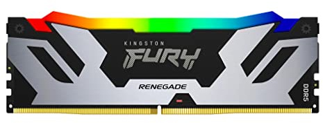 Kingston FURY Renegade Schwarz RGB XMP 24GB 7200MT/s DDR5 CL38 DIMM Desktop Gaming Speicher - KF572C38RSA-24
