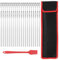 Lotvic Spiedini per shish kebab, in acciaio inox, per carne, verdure e vegani, 20 pezzi