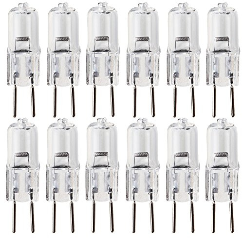 12 x Eco Ampoules halogènes GY6,35 Variateur lm Blanc chaud, GY6.35 25.00 wattsW 12.00 voltsV