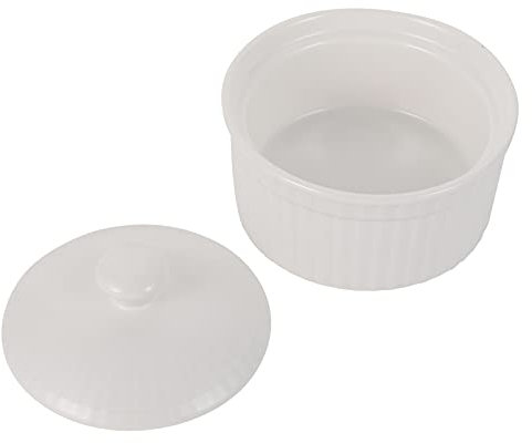Cabilock 1 Pc Cuenco para Hornear Soufflé Cuenco De Natillas Plato De Pudín De Porcelana Tazón De Sopa para Servir Tazas De Flan Molde Cerámica Envío Directo Utensilios De Cocina