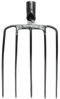 FORCA 5 Denti Senza Manico Forcone