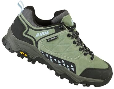 Ande Volcano Vib WP, Zapatillas para Carreras de montaña Unisex Adulto, Salvia Turquesa, 36 EU