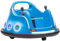 AIYAPLAY 12V Kids Bumper Car, Angry Bird Licensed 360° Children Electric Waltzer Car with Joysticks, Remote Control, Music USB LED Lights, for 3-5 Years Old, Blue