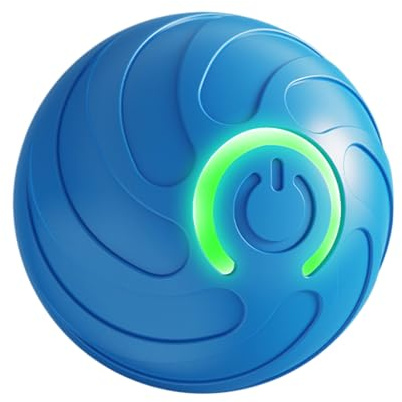 Interaktiv hundbollsleksak - Smart roterande rörande sfär, intelligent interaktiv hundleksak | USB uppladdningsbar rörelse aktiverad husdjurslekleksak med