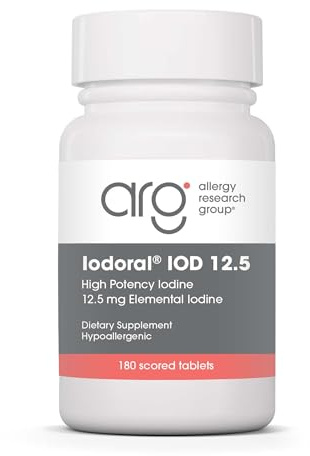 Optimox – Iodoral, High Potency Iodine Potassium Iodide Thyroid Support Supplement, 180 Tablets