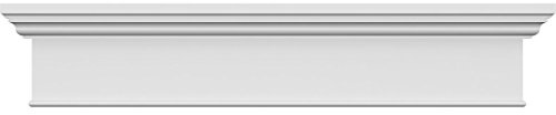 Endurathane Craftsman Crosshead with Bottom Trim, 37 Bottom Width x 41 Top Width x 7 1/4 H x 1 P, Factory Primed