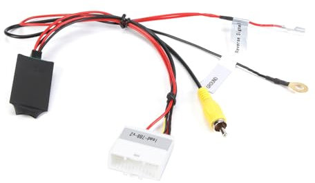 Scosche CRTNN01 Car Stereo Backup Camera Harness Compatible with Select 2010-20 Nissan Nav-Equipped Vehicles - RCA Wiring Adapter - Video Cable for Aftermarket Radio - See Vehicle Fit Guide in Images