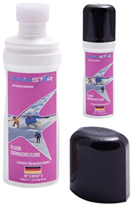 SkinStar fluoriertes Universal Skiwachs Wax flüssig Wachs flüssiges Spezialgleitwax Fluor