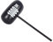 Toyvian Inflatable Hammer 1000 Ton Joke Hammer Prop Playground Pool Toy Black