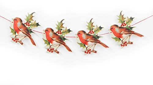Mamelok Christmas Garlands (Robin and Holly)