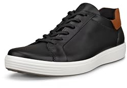 Ecco Soft 7 470824 Mens - Black Cognac - 46 EU