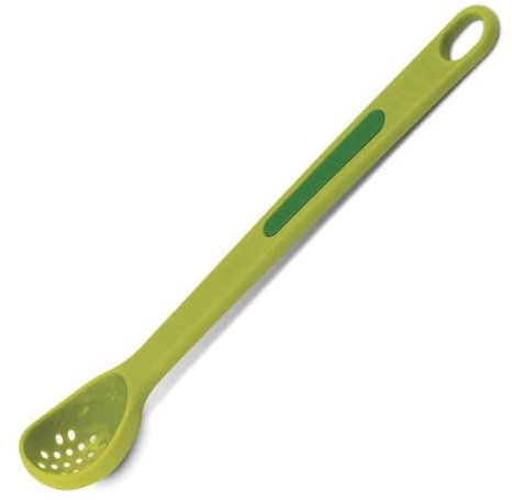 Scoop and Pick Jar Spoon and Fork, for Olives in Jars - Green