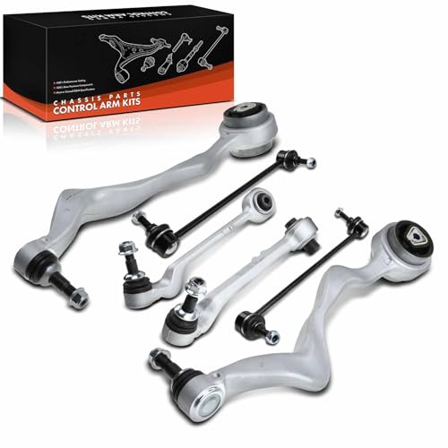 Frankberg 4x Querlenker 2x Koppelstange Vorne Kompatibel mit 1er E81 1er Coupe E82 1er E87 1er Cabriolet E88 3er E90 3er Touring E91 3er Coupe E92 3er E93 Replace# 31126769797