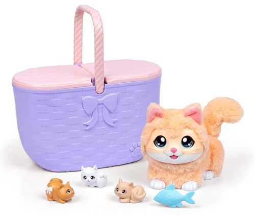 Little Live Pets Mama Surprise Kittens, Interactive Mama, Surprise Toys