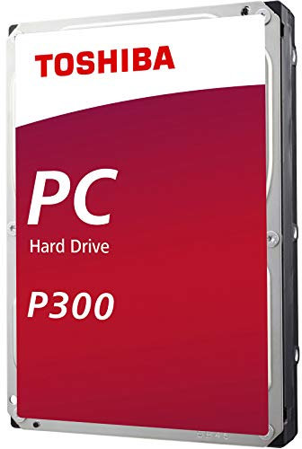 TOSHIBA P300 Interne Festplatte 2 TB – 3,5 Zoll (8,9 cm) – SATA Festplatte intern (HDD) – 7200 rpm (U/min) – 6 Gb/s – für Gaming-Computer, Desktop-PCs, Workstations etc.