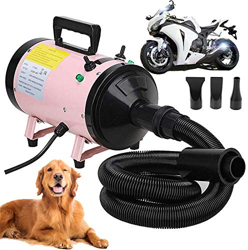 ZanGe Air Force Blaster Dryer Compact Car Motorcycle Dryer and Duster, Metro Dryer, Metro Air Force Blaster 2800W, Metro Blaster Dryer, Cat/Dog Professional Heater Blaster Blower