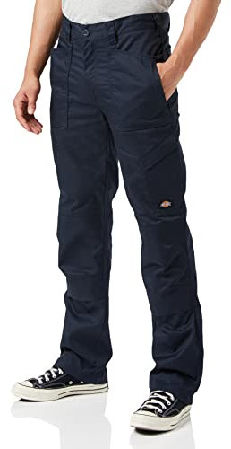 Dickies, Homme, PANTALON DE TRAVAIL FLEX, BLEU NAVY, 32W / 30L