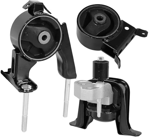 Engine Motor & Transmission Mount Kit 3pcs Compatible with Fits 2004-2006, Scion XA / XB 1.5L Replace A7288 A7228 A7260
