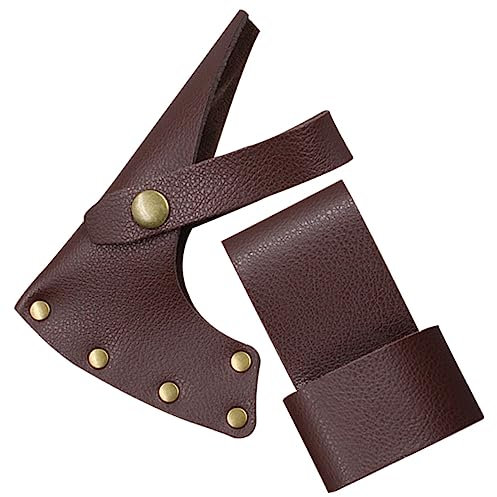 TINEASUR 1juego Funda De Cuero Para Protección Portátil Funda De Para Actividades Al Aire Resistente Cortes y Desgaste Para Camping y Senderismo