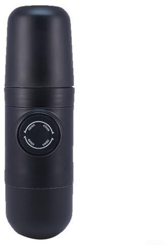 Bebykilemi Machine à café expresso manuelle portable, compatible avec les grains de café moulus pour le camping, l'extérieur, la maison, le bureau, un usage quotidien