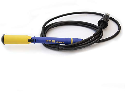 Hakko FM-2028 Soldering Iron with Yellow Antibacterial Sleeve 24V/70W