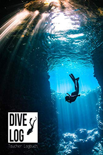 Dive Log: Logbuch für Taucher | A5 Format | 120 Tauchgänge | Geschenkidee | Gerätetauchen