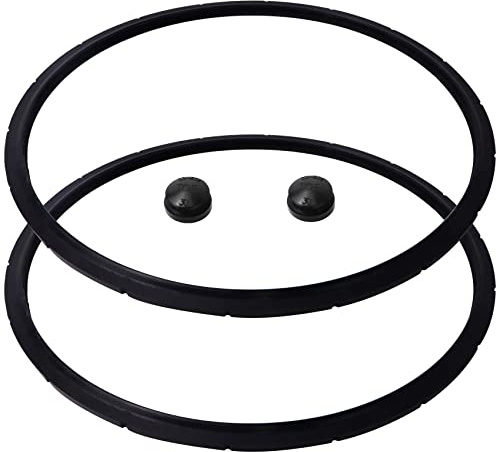 2Pack 09985 for presto Pressure Canner Sealing Ring Gasket 01745 01751 01755 01781 01782 01784 presto Pressure Cooker 16 18 23 Quart Including 2 Overpressure Plug 23 quart Pressure Canner Parts