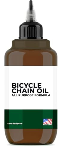 RKNDY All-Purpose Bicycle Chain Oil, Fully Synthetic, Special Blend Formula for All-Weather Lubrication, Water Resistance, & Top Performance, Ideal for Road, Mountain, & Hybrid Bikes in All Condition