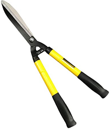 XAoSCd Cisailles À Haies De Jardin, Outils De Jardinage, Cisailles À Haies, Poignées en Aluminium Absorbant Les Chocs pour Taille-Haies Manuels avec Poignées Rembourrées Confortab,