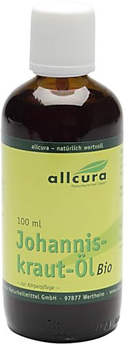 Johanniskraut-Öl 100 ml | Bio-Hautpflege | Pflanzlicher Auszug in Olivenöl