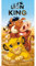 Jerry Fabrics Disney König der Löwen Strandtuch Badetuch 70cm x 140cm
