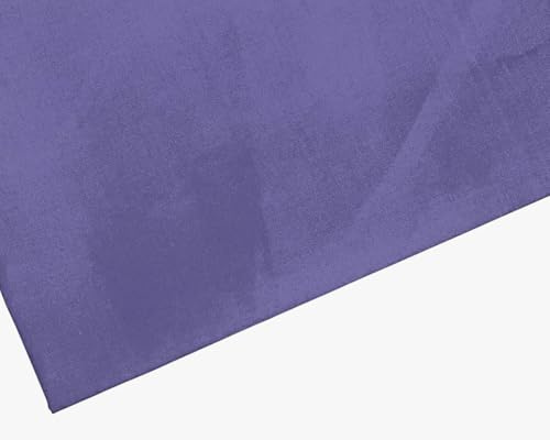 Vanlig denim blå polycotton-tyg – 112 cm bredd – 40+ färger – 3 meter