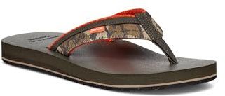 Sanuk Ziggy X Mo - Herren - Final Sale Sandalen, Original Bottomland, 43 EU
