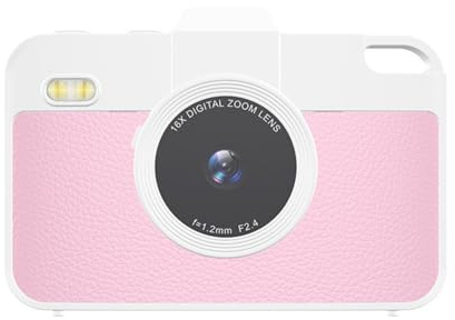 Barnkamera 48 MP 720 P fotografering permanent polystyren plan 35 kreativa siktar enkel uppgift barnvänlig leksak present för pojkar kvinnor kreativ fotografering leksakskamera