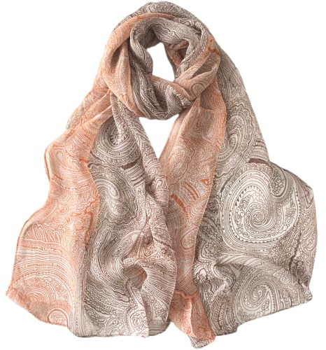 FAIRYGATE Chiffon Scarf Women Ladies Scarves Lightweight Clearance Soft Smooth Shawl Wrap Fashion Elegant Scarfs for Women Sale 20A52