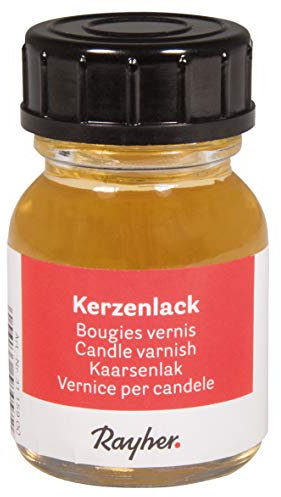 Rayher Hobby 3115900 Kerzenlack, 25 ml