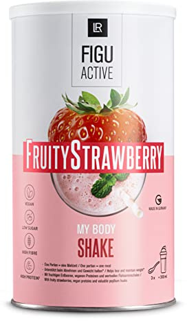 Substitut alimentaire LR Figuactiv - Pour shaker saveur : fraise et banane - 450 g