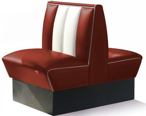 Bel Air - Panchina angolare da dinerba, per ristorazione, sala da pranzo, salone, colore: bianco